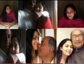 On Twitter, Digvijaya confirms he is in relationship with journalist Amrita Rai