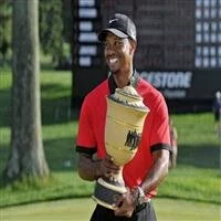 Woods shoots 70, coasts to 8th win at Bridgestone