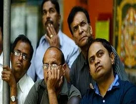 BSE Sensex slumps 449 points as rupee hits record low